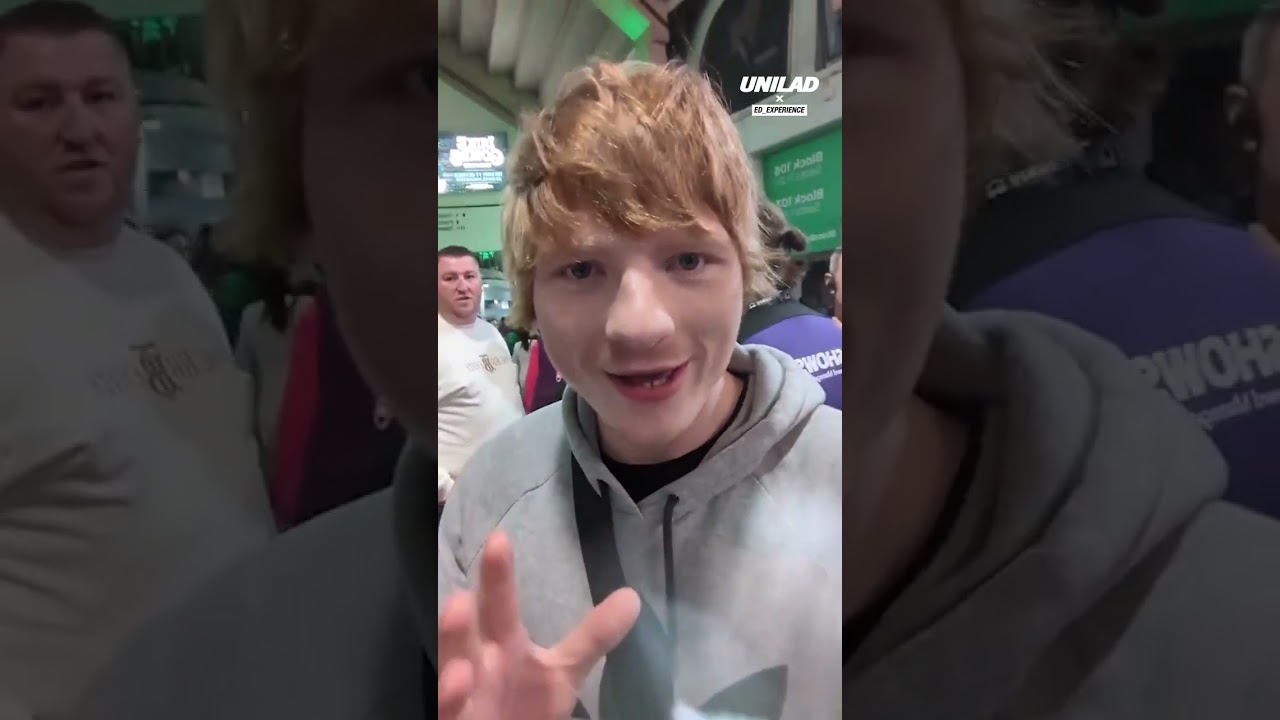 😂 Going to an Ed Sheeran concert looking like him 