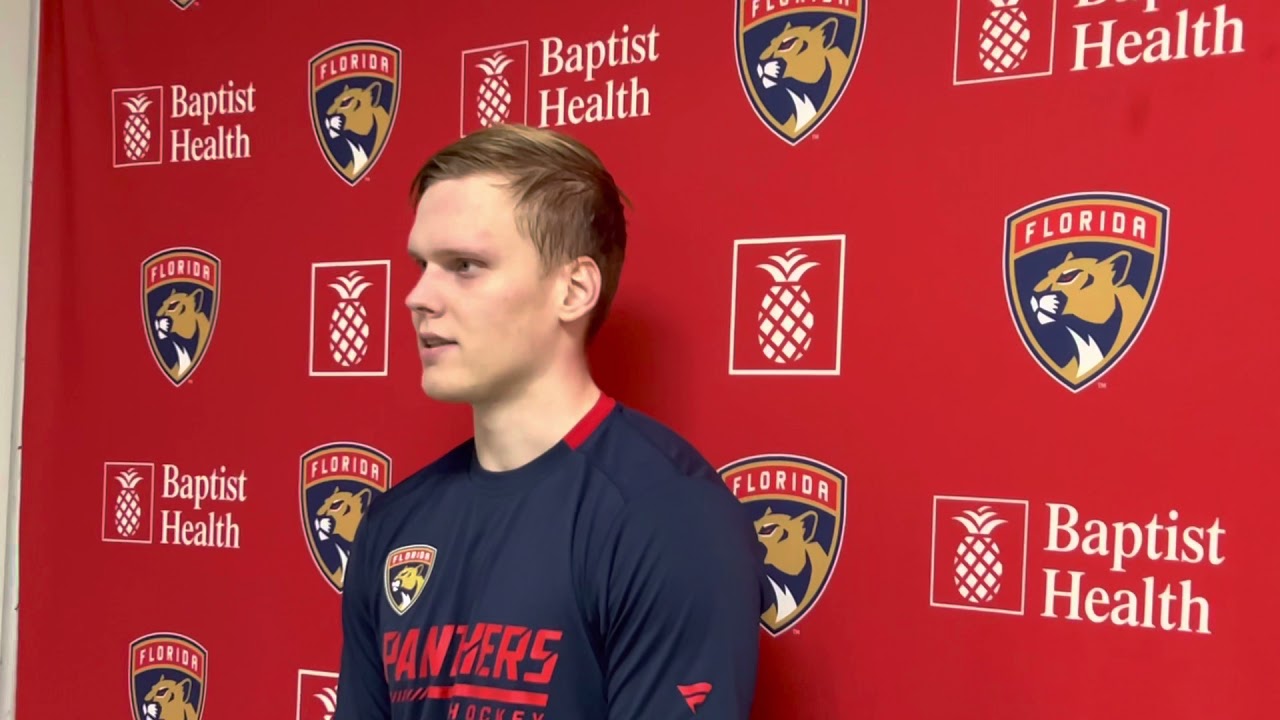 Olli Juolevi joins the Florida Panthers