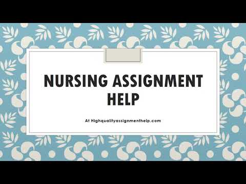 Nursing Assignment Help