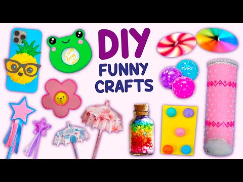 16 DIY FUNNY and EASY CRAFT PROJECTS YOU CAN DO IN 5 MINUTES | Safe ...