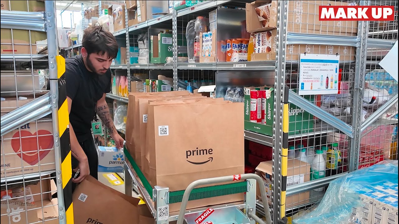 Come funziona il supermercato online Amazon Fresh