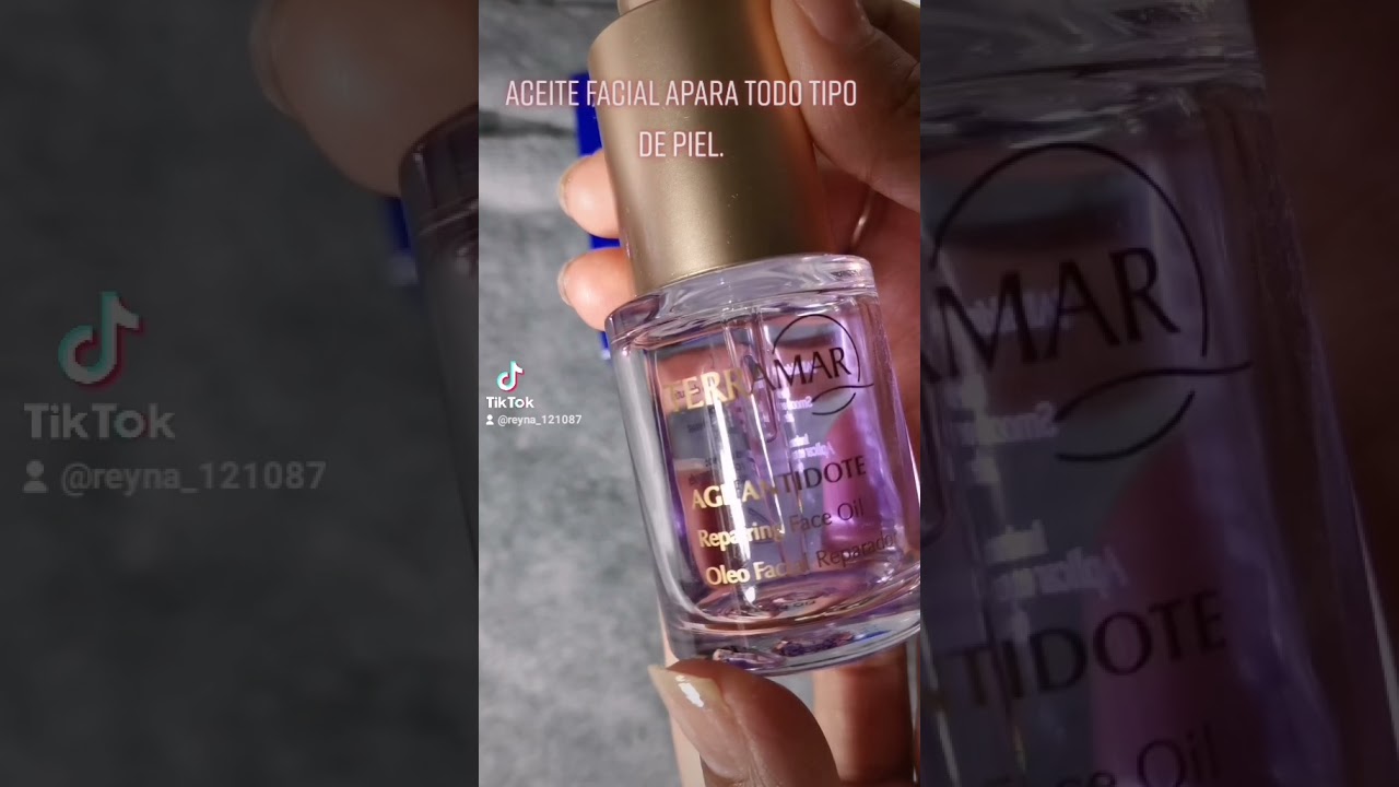 ACEITE FACIAL PARA TODO TIPO DE PIEL 🥰💙💯DE TERRAMAR 👍