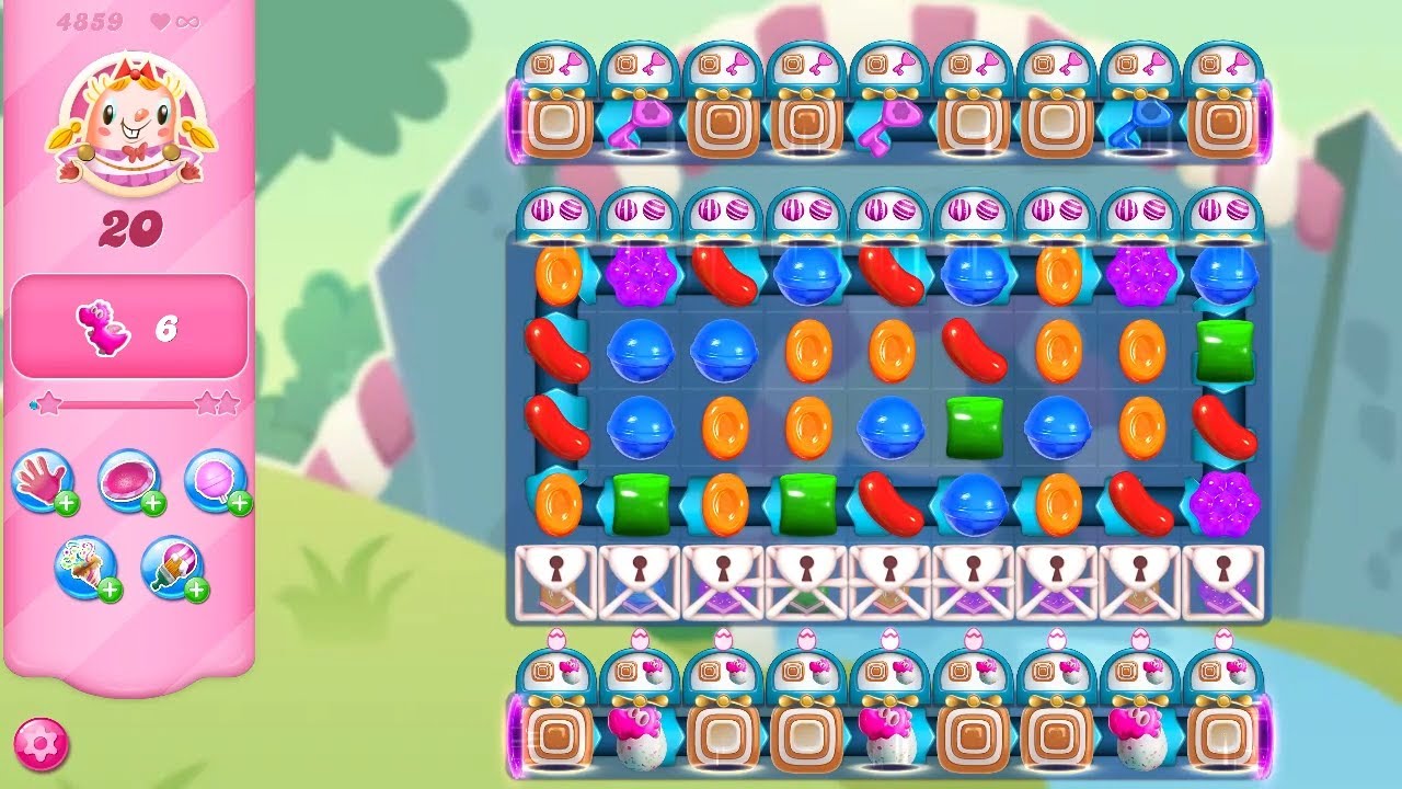 Candy Crush Saga LEVEL 4864 NO BOOSTERS - YouTube