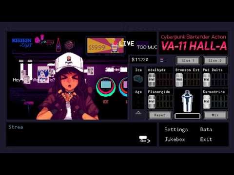 VA-11 Hall-A Is A Cyberpunk Tale About A Bartender’s Life