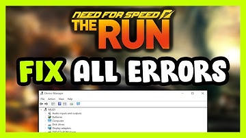 FIX Need for Speed: The Run Crashing, Freezing, Not Launching, Stuck & Black Screen