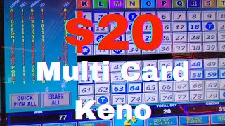 Playing $20 on Multi Card Keno at M Resort and Casino - Henderson, NV by LetYrLiteShine 302 views 2 weeks ago 23 minutes