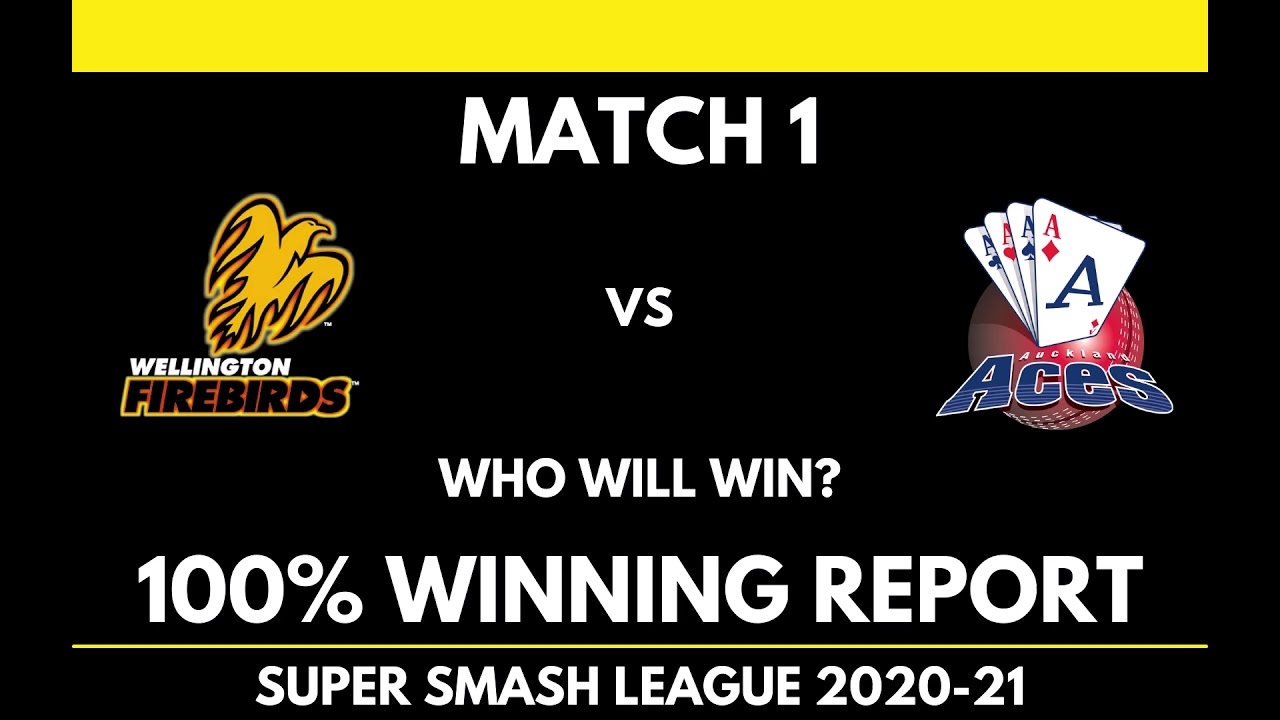 Wellington Firebirds vs Auckland Aces | 100% Winning Report | Super Smash League | Hindi Audio