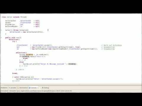 #17 Java Tutorial: Sockets