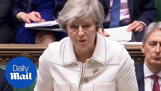 Theresa May pleads with MPs to back her deal ahead of vote