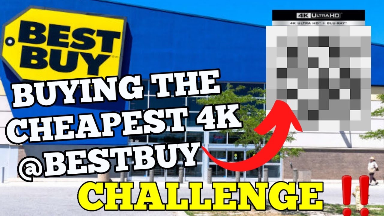 Buying the CHEAPEST 4K BestBuy YouTube