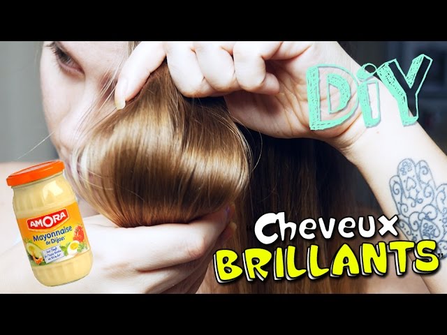 Diy Cheveux Miroir Grace A La Mayonnaise Youtube