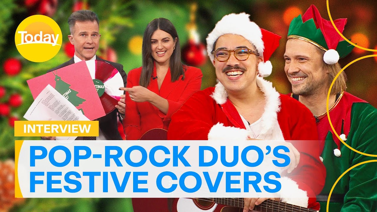 Aussie duo Polish Club trades bangers for festive covers in new album | Today Show Australia