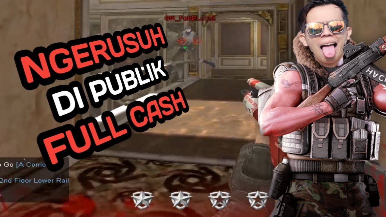 NGERUSUHIN BOCIL - BOCIL PUBLIK PAKE FULLCASH - POINT BLANK GARENA