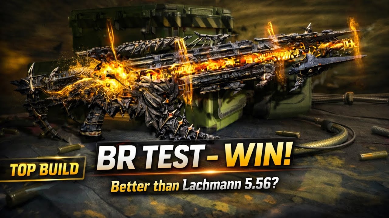 AK-117 Grim Ending vs Lachmann 5.56 in Battle Royale — Grim Ending Gunsmith Test + Winning Match