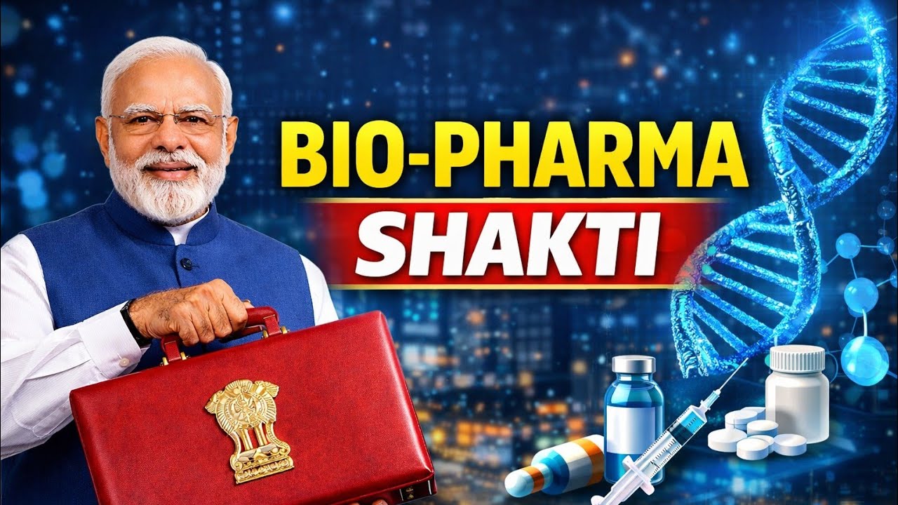 Bio-Pharma Shakti Explained | Budget 2026 Game Changer Scheme | UPSC 2026 Prelims 