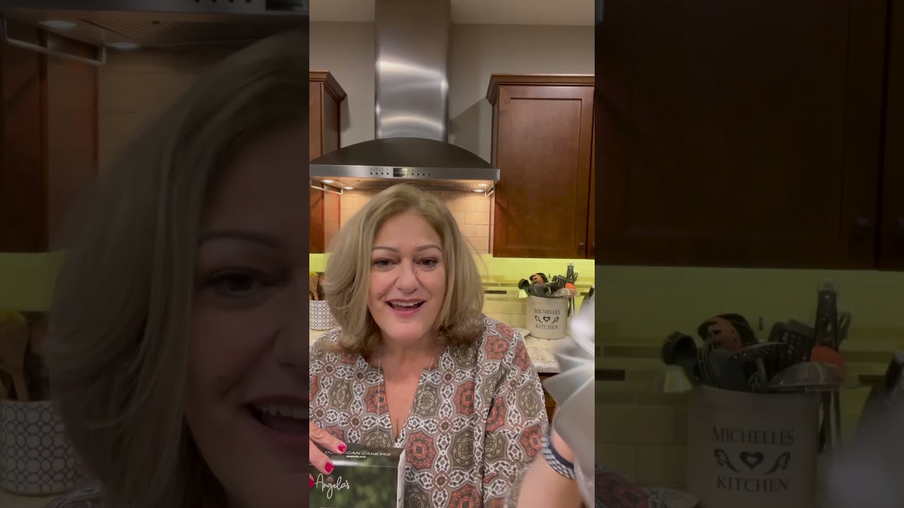 Baking Dominican Cake With Mix From Angela’s Bakery!