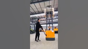 electric stacker truck, esay to operate