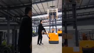 electric stacker truck, esay to operate