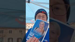 Heute mal in Bad Aibling mit unserem Infostand und unserer Bürgermeisterkandidatin Silvia Groß!