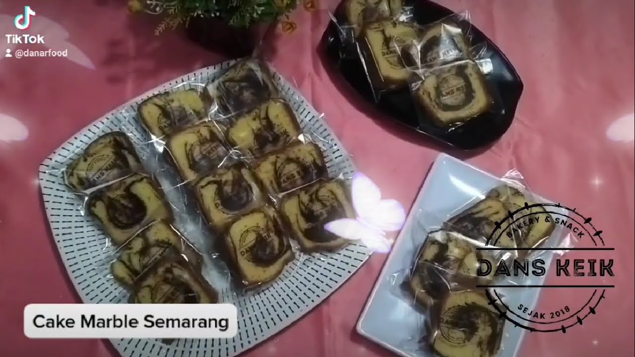 Lembutnya Cake Marble Semarang, Cake Enak Murah Meriah yang Cocok untuk Segala Acara