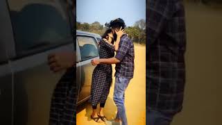 GF BF kissing video viral video#viral #love #bf #gf