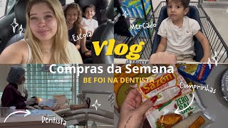 VLOG: Grocery Shopping + Benício went to the dentist 🦷❤️ | Sabrina Bernini