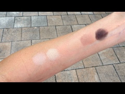 Flash Beauty: NYX The Natural Shadow Palette Swatches & Photos