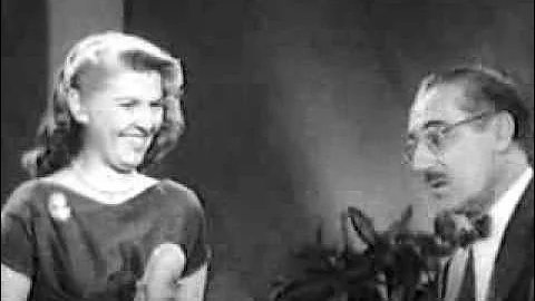 You Bet Your Life #57-20 Francis X. Bushman; Grouc...