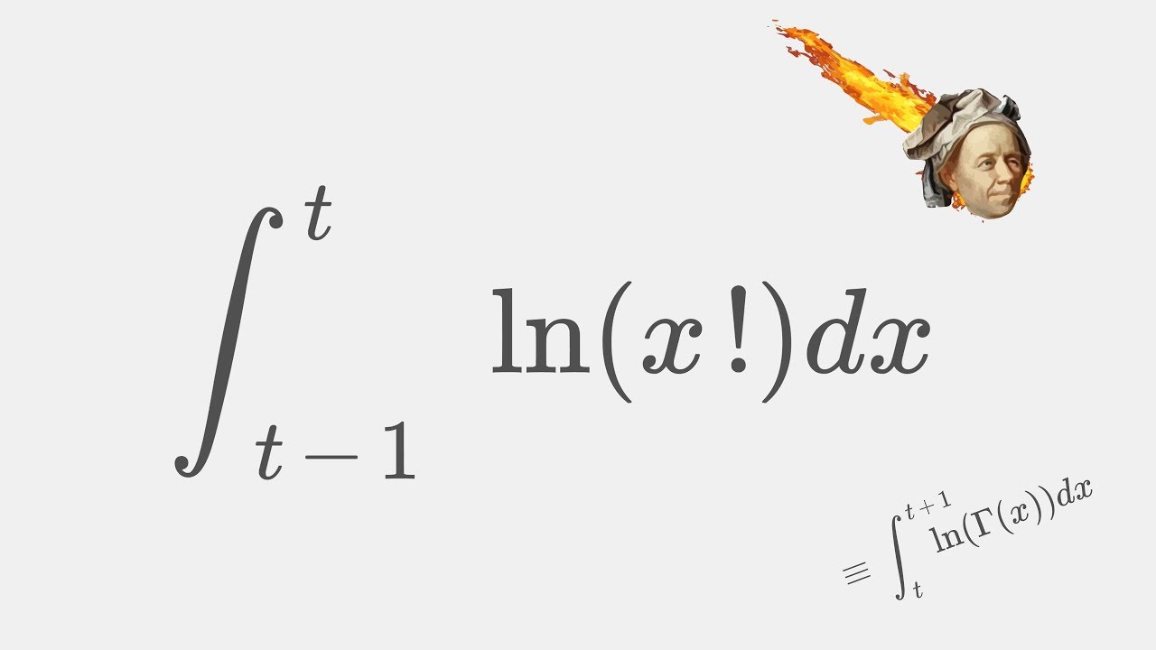WOW! The Most AMAZING Way of Solving an Integral Ever! Deriving Raabe's Integral Formula!