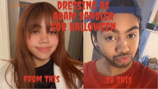 Dressing as Adam Sandler for Halloween