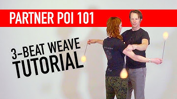 Partner Poi 101: The 3-Beat Weave (Beginner Tutorial)