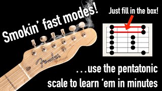 [ARCHIVED] UNDERSTAND the MODES  and Use the Pentatonic Scale to Play Them INSTANTLY
