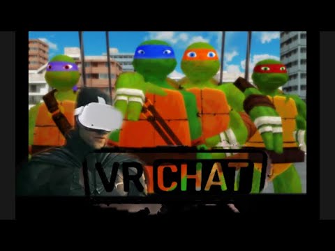 Turtle power(Oculus quest) -vrchat avatars and worlds - YouTube
