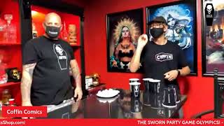BEER PONG BATTLE!  12:00 PM (PDT) / 3:00 PM (EDT)