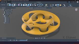 Fusion 360 : Ruban Möbius entrelacé