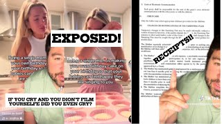 TikTok Update Ex husband speaks out on the single mom crying while she bakes her own birt ay cake
