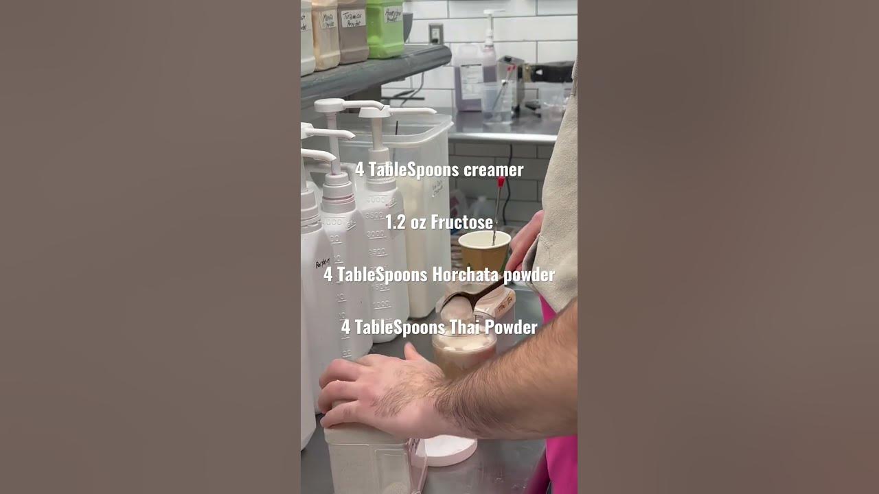 Thai horchata hot milk tea by ben at sweet spot mankato youtube