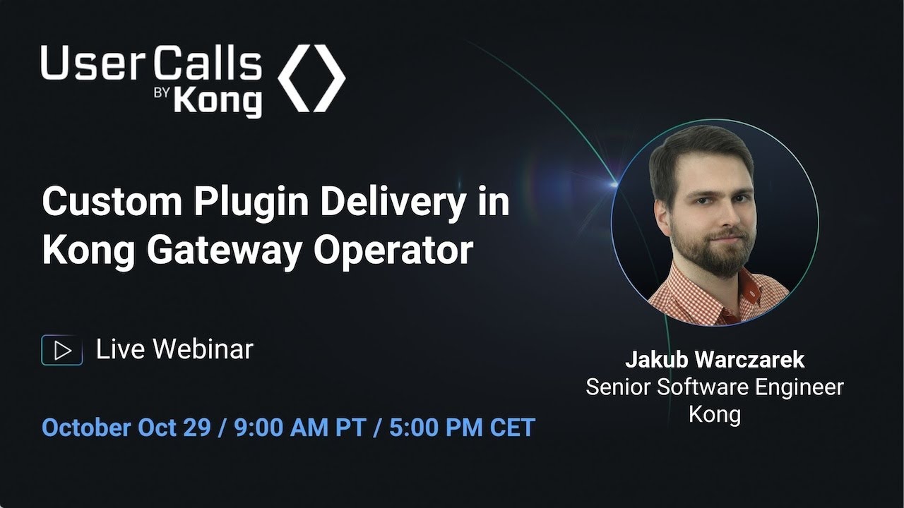 Custom Plugin Delivery in Kong Gateway Operator