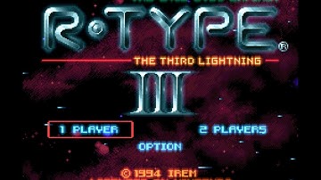 R-Type III: The Third Lightning (SNES) - Stage 1 No-Death Run