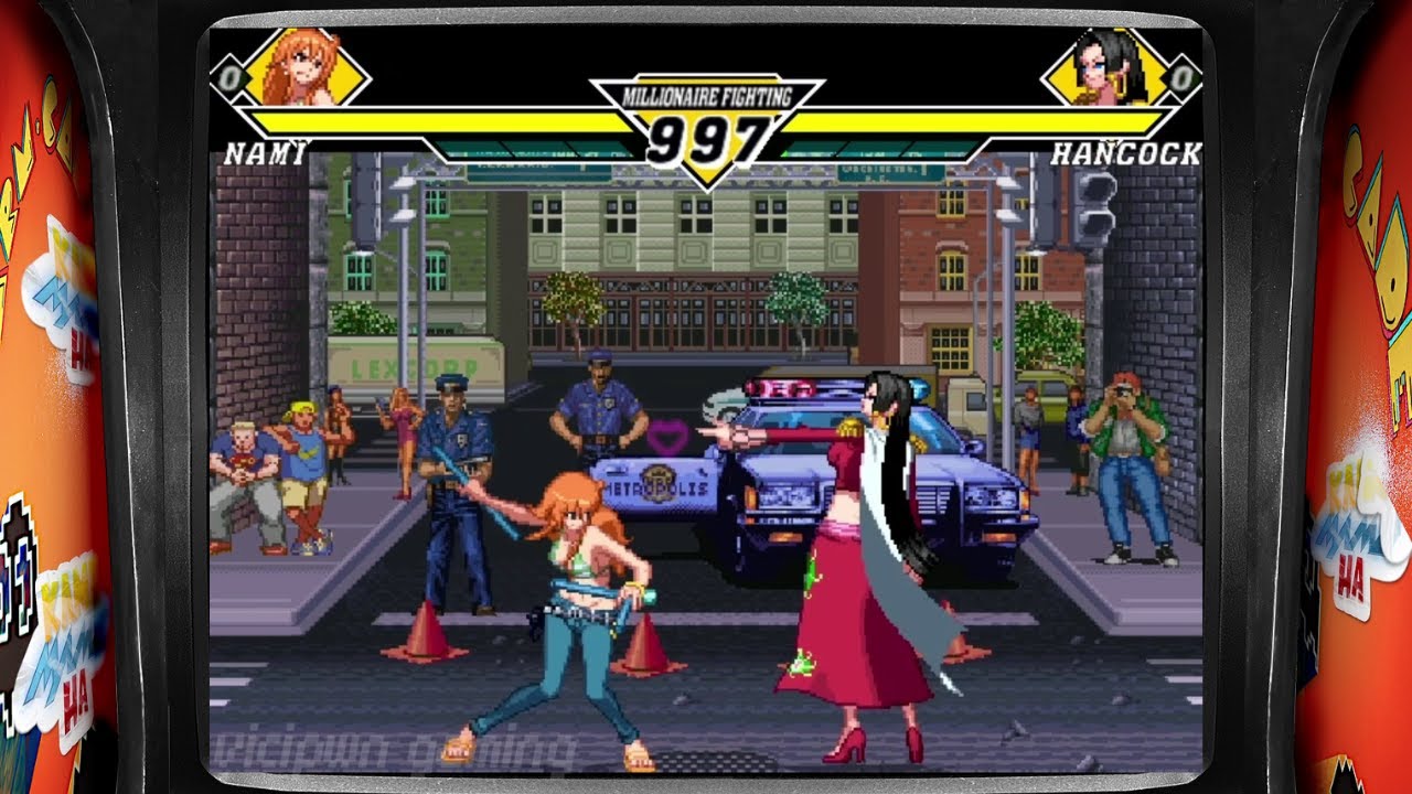 Nami Vs Boa Hancock - One Piece Fighting Game