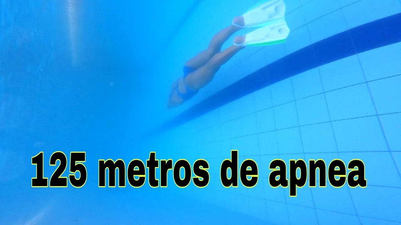 125 METROS DE APNEA DINÁMICA 🤪🤪🤪