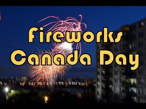 20150701 Canada Day Fireworks in Amesbury Park Toronto