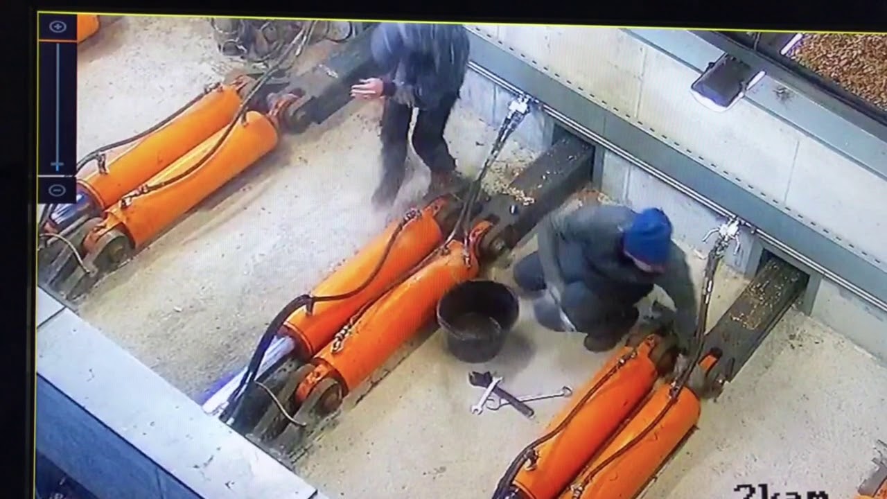 Hydraulic oil explosion YouTube