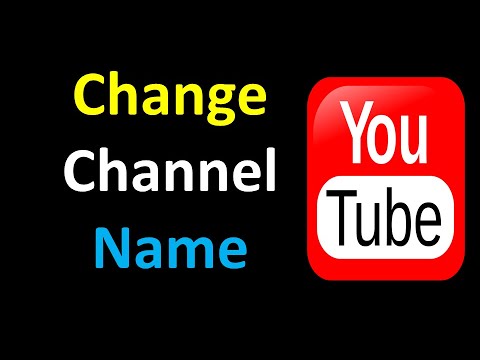 Video How to change YouTube channel name without changing... - youtube