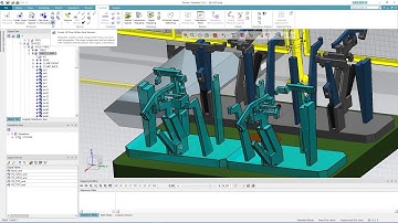 First steps simulation with Process Simulate and connection to a PLC