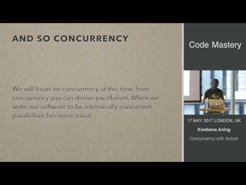 Concurrency with Actors