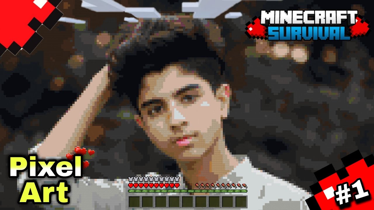 I Built INSANE Pixel Art in Minecraft 😱 | You Won’t Believe This!