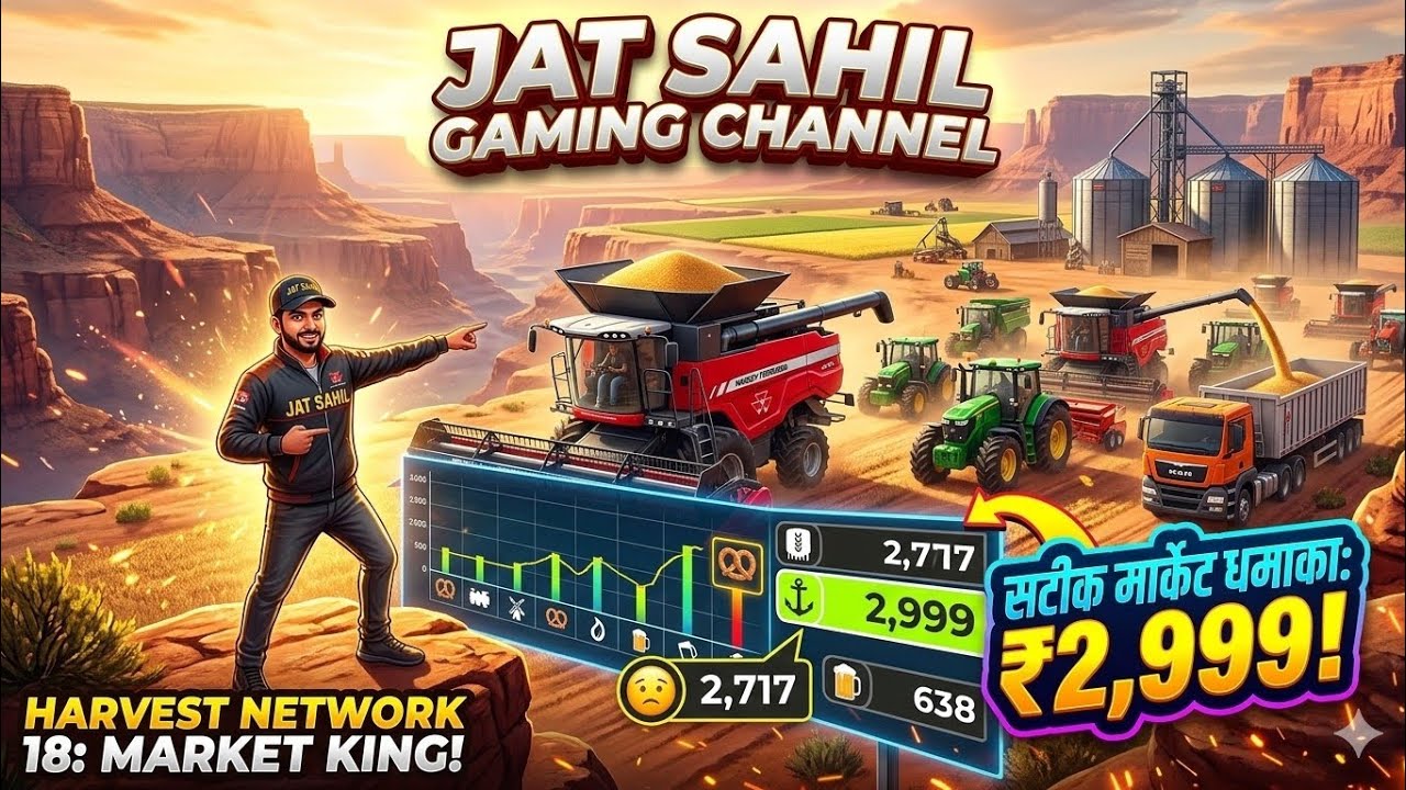 FS18: Market Jackpot! 🤑 ₹2,999 Profit | Jat Sahil Gaming