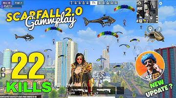 22 KILLS 🥶 SOLO vs SQUAD GAMEPLAY | SCARFALL 2.0 BACK TO BACK FULL RUSH GAMEPLAY - IFS JEET
