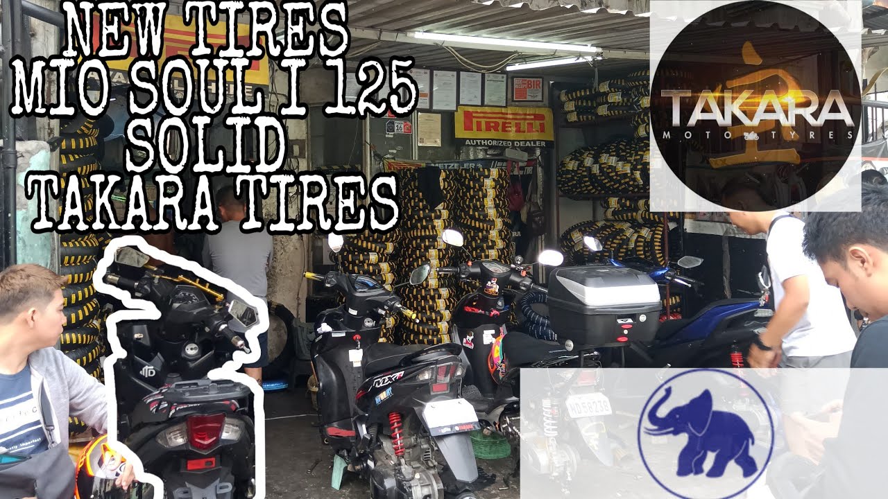 NEW TIRES METZELER TAKARA TIRES SOUTH CALOOCAN MIO SOUL I 125